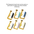 thumbnail image 2 of tredstone Cellphone Fingerprint Power Button Ribbon Cable Touch Sensor Wire Replaced Part Repair Accessory Replacement for Xiaomi 11 Lite Black, 2 of 6