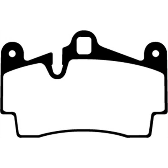 EBC 11-15 Audi Q7 3.0 Supercharged Ultimax2 Rear Brake Pads Fits select: 2003-2006,2008-2010 PORSCHE CAYENNE