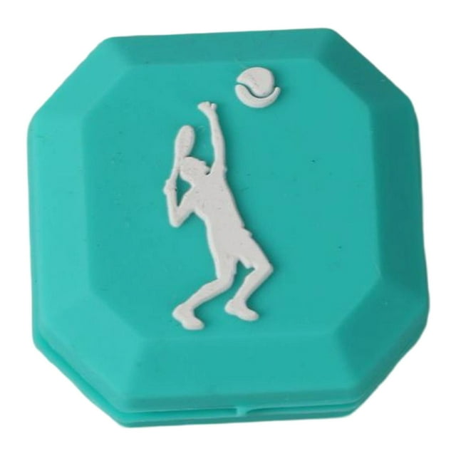 Colaxi Tennis Racket Dampener Tennis Vibration Dampener for Game Sports Enthusiasts Green