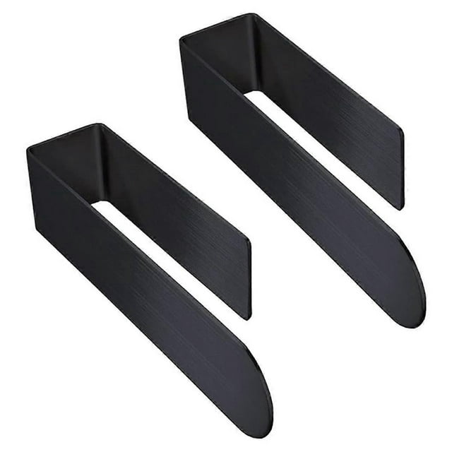 2pcs Self-Adhesive Acrylic Towel Rack for Bathroom, Kitchen Towel Bar Rack,Self-Adhesive Towel and Face Towel Rack