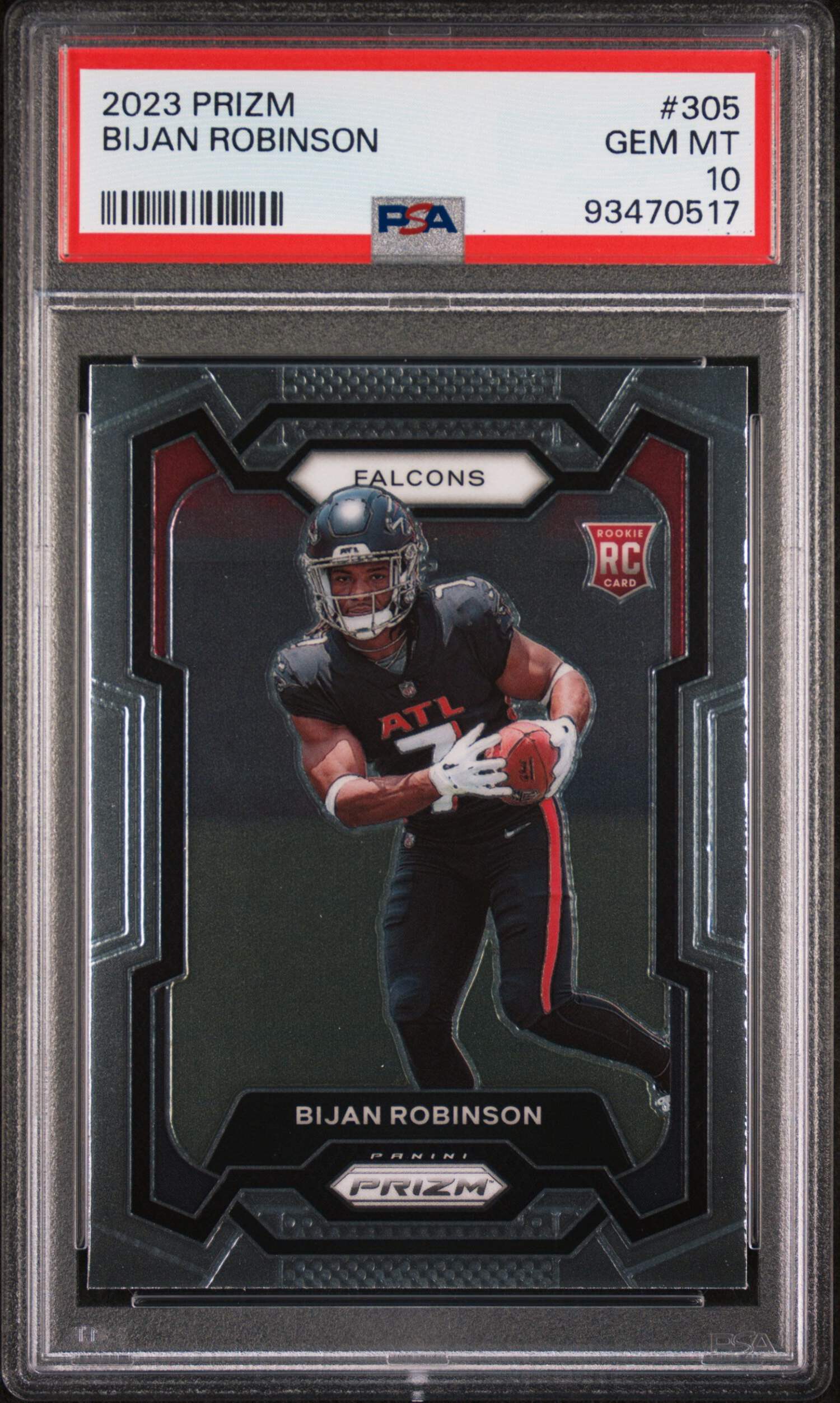 2020 Panini Phoenix Tom Brady Fire Burst PSA Gem Mint 10