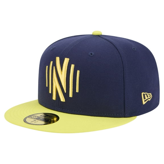 Men's New Era  Navy Nashville SC 2025 Kickoff 59FIFTY Fitted Hat