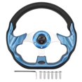 thumbnail image 1 of Replacement steering wheel 12.5 inch universal 6 holes EZGO TXT RXV, 1 of 5
