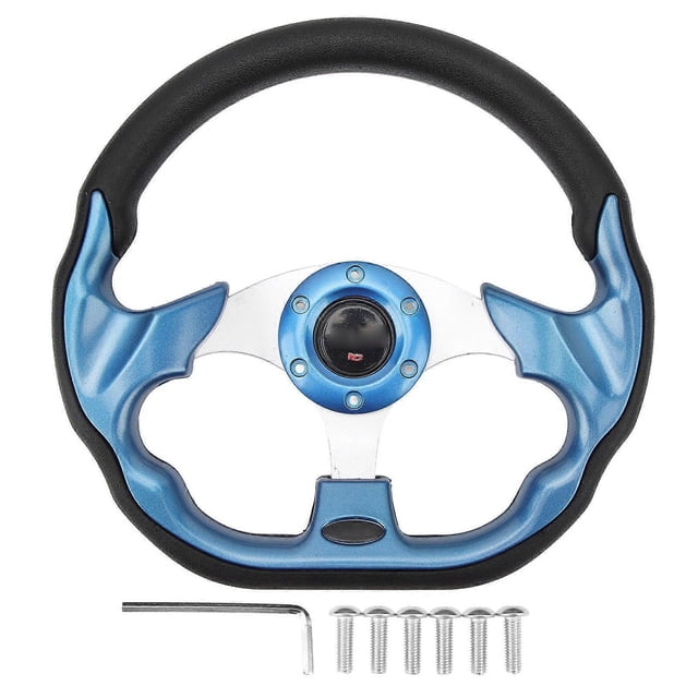 Replacement steering wheel 12.5 inch universal 6 holes EZGO TXT RXV