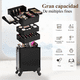 thumbnail image 2 of Cosmetiquera Profesional 4 Nivele Reforzada Aluminio Xtellar Negro, 2 of 3