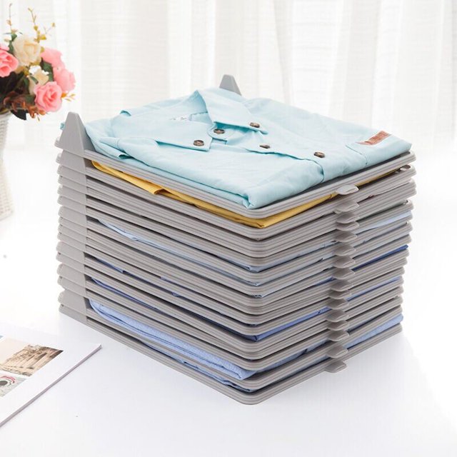 Resistente, reciclable. Antihumedad, antiarrugas. Organizador para camisetas, camisas, tocadores, estantes, alacenas. 10 Pack - Gris, 3 Bolsa de almacenamiento grande de tela Oxford 210D para jardín,