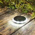 thumbnail image 3 of Uds Luz solar para exteriores, luz solar para jardín, 8 LED, 360°, lámpara solar para suelo, IP68, encendido/apagado automático, iluminación de paisaje para escaleras, calle, camino,, 3 of 5