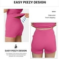 thumbnail image 7 of LISTHA Athletic Dresses for Women with Shorts Tummy Control Workout Summer 2025 Dresses Yoga Tennis Active Dress with Pockets Pink XL, 7 of 7