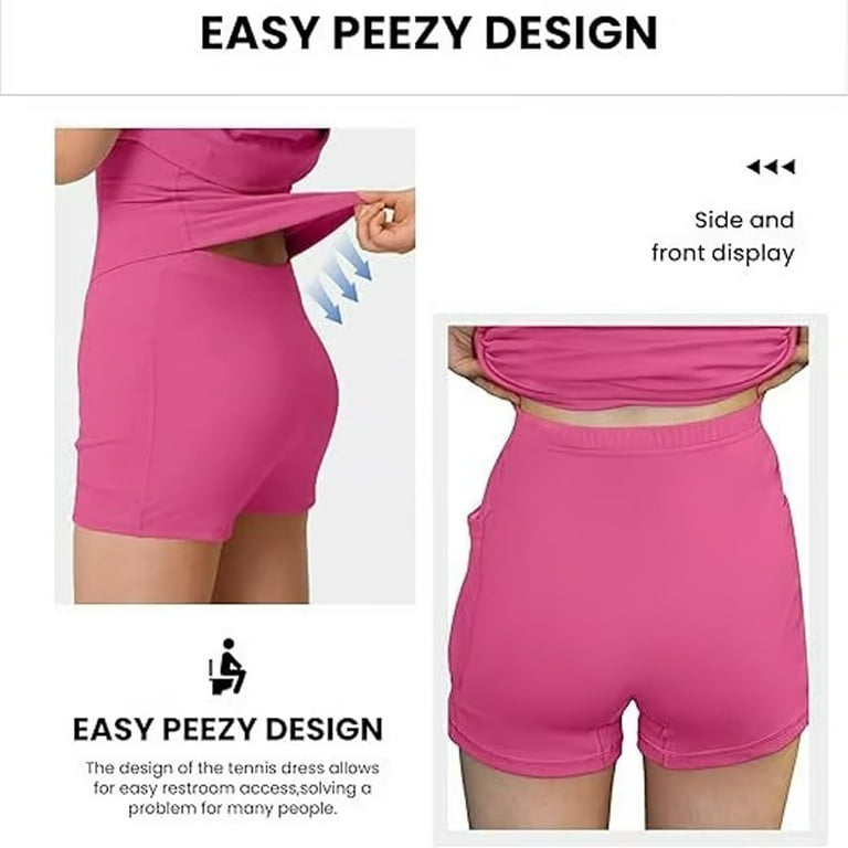 backless active dress with shorts Backless Active Dress – Easy On & Off With Built-In Shorts – Nordyard main image 0
