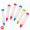 mixed color, variant on 6-Piece Silicone Cake Decorating Pen Set, Refillable Icing Writing Tools with PP Tips, Multicolor Baking Pens for Cream, Jam, Chocolate Sauce, Cookie and Dessert Decorating