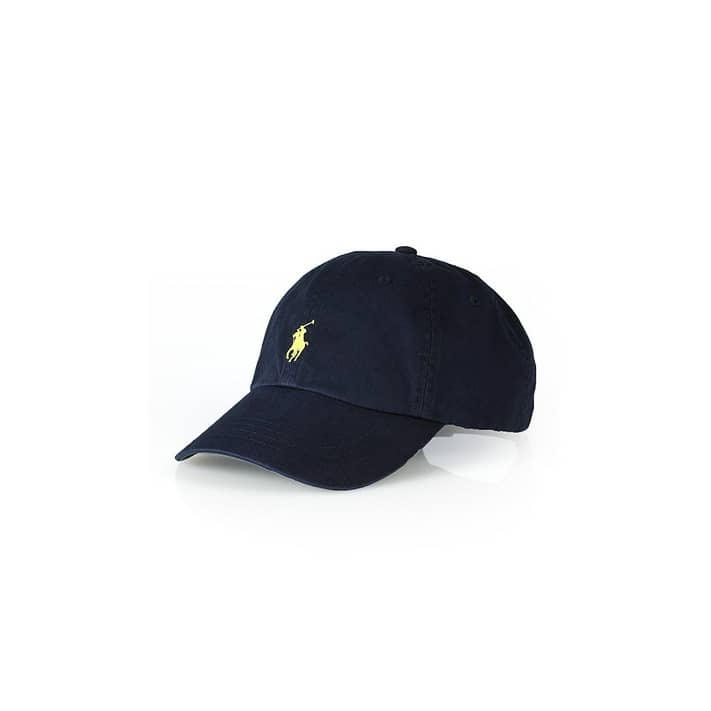 Polo Ralph Lauren Men/Women Cap Horse Logo/Adjustable Navy Blue/Yellow -  
