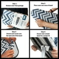 thumbnail image 5 of Homz Standard Ironing Board Cover and Pad, Light Blue, Set of 1, 5 of 6