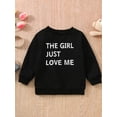 thumbnail image 2 of Gzhioc Kids Boys Sweatshirt, Long Sleeve Crew Neck Letters Print Fall Casual Pullover Tops,6 Months-5 Years, 2 of 8