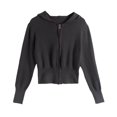 thumbnail image 1 of ameIAEA Zipper Hoodies for Women Long Sleeve Open Front Cardigan Sweaters 2024 Fall Jacket, 1 of 6