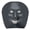 Black*1PC, variant on Funny Smile Face Car Headrest Cover, Stretchable Protector, Universal Fit for Most Vehicles