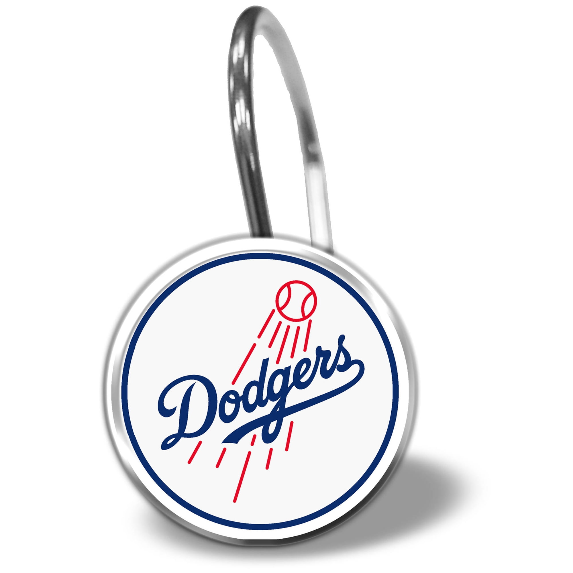 Mlb Los Angeles Dodgers Shower Curtain Ring Set 12 Piece Com
