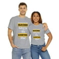 thumbnail image 5 of DJH Apparel | Success in Giving Up Funny / Comical Unisex T-shirt, 5 of 5