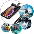 thumbnail image 5 of Waterproof Phone Pouch, [Floating] Tekcoo IPX8 Phone Pouch Dry Bag for Galaxy Note 8 9 10 20/S20 Ultra/S20+/A71/A11/A21/A20/A30/A51/A01/A10E & Reflective Armband, 5 of 7