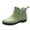 Green, variant on Lenago Women's Short Rain Boots Casual Spring Summer Rain Boots Solid Color Waterproof Thick-Soled Short Dopamine Color Shoes Low-top Ankle Boots Everyday Rain Boots