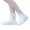 White, variant on Visland Waterproof Shoe Covers Reusable Foldable Overshoes with Full-Length Zipper Slip Resistant Galoshes for Men Women Outdoor Activities Cycling Skiing