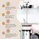 thumbnail image 4 of Prensa Francesa Cazzenie de Vidrio 350 ml para Café o Té, 4 of 7