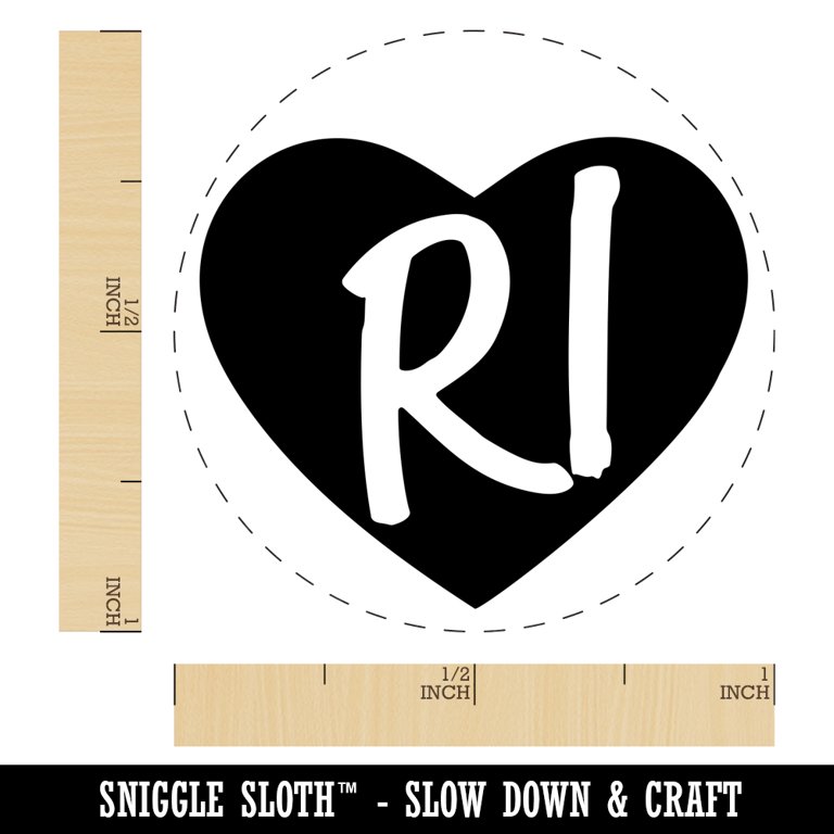 Heart with Design Self-Inking Stamp