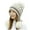 Beige, variant on Winter Hats for Women Casual Pompom Beanie Hat Solid Color Fleece Lined Warm Hats Thick Snow Knit Cap Womens Knitted Snow Caps (Navy Blue,One Size)