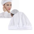 thumbnail image 2 of FELTECHELECTR Exquisito gorro de algodón, útil para prevenir la caída del cabello, transpirable y protector de cabeza para uso diario en casa (ala ancha y elástica, blanco), 2 of 7