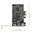 thumbnail image 2 of BRIGHTFUFU USB PCIe Card Metal Black for Desktop PC 1Pcs, 2 of 8
