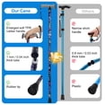 thumbnail image 4 of SupreGear Folding Cane for Seniors, Adjustable Lightweight Walking Stick with Soft Grip, Black Large Floral, 4 of 8