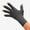Black, variant on L&R USA Solaris ExoSoft Glove - 20-30 mmHg Full Black Medium