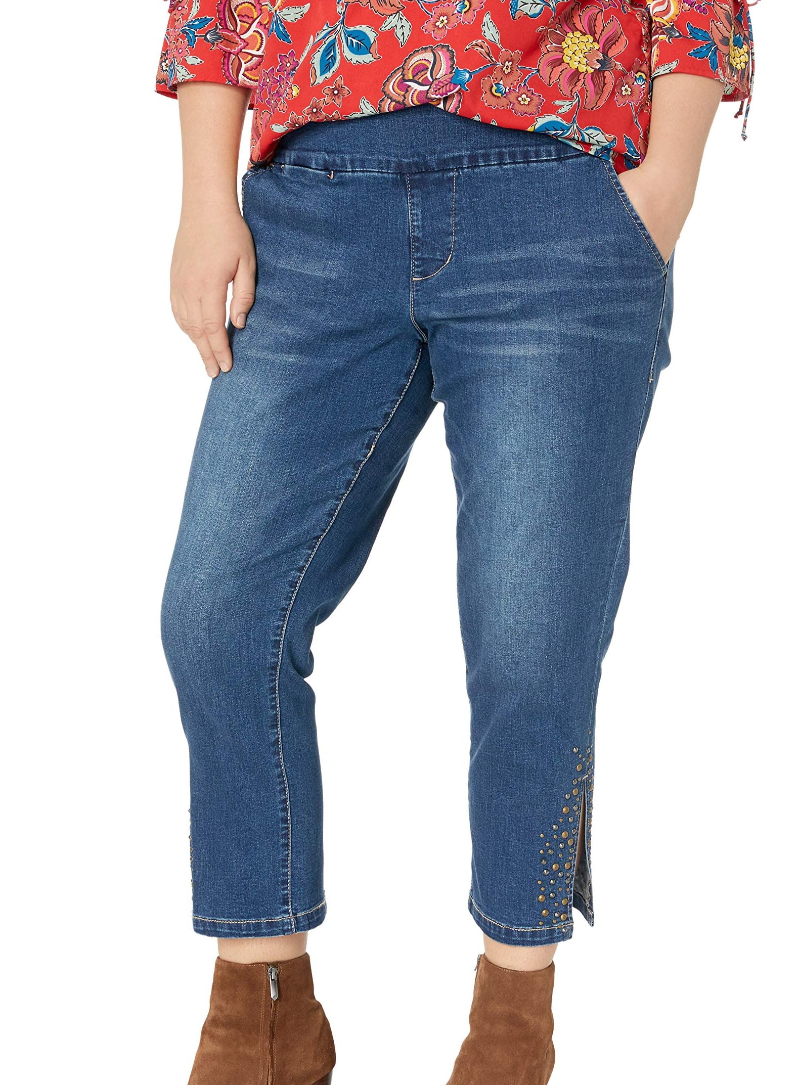 pull on jeans walmart