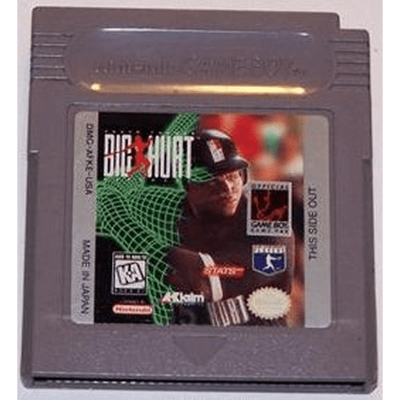 Frank Thomas Big Hurt Baseball Game Boy