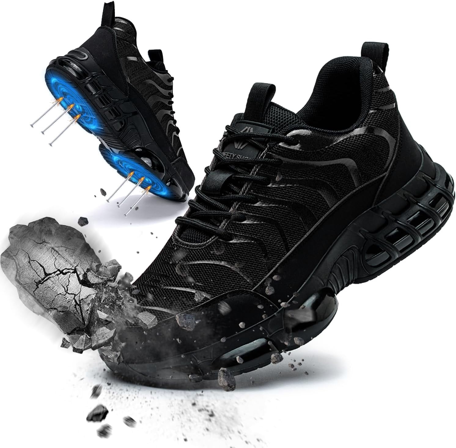 nike air max steel toe shoes