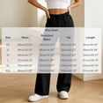 thumbnail image 3 of GUACER Jeans for Women Elastic High Waisted Casual Loose Fit Pull-On Wide Leg Denim Pants, 3 of 6