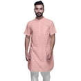 thumbnail image 1 of Atasi Indian Long Kurta For Mens Summer Wear Cotton Cambric Wedding Kurta Shirt, 1 of 1