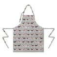 thumbnail image 2 of Animal Beagle Cute Dog Apron-Garden Aprons for Women with Pockets-Cotton Linen Waterproof Kitchen Cooking Gardening Aprons Adjustable for Kitchen,Cooking,BBQ and Salon 33x27 Inch, 2 of 7