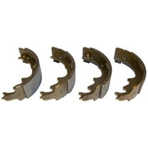 Crown Automotive 4423606 CAS4423606 REAR BRAKE SHOE & LINING SET Fits select: 1997-2000 JEEP WRANGLER / TJ, 1990-1995 JEEP WRANGLER / YJ