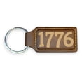 thumbnail image 4 of Keychain - Rectangle - 1776 - Leather, 4 of 4