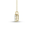 thumbnail image 3 of SZUL Women's Lab Grown 1/4 Carat Marquise Solitaire Diamond Pendant in 14K Yellow Gold, 3 of 7