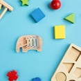 thumbnail image 4 of LOLIPPYY 2Pcs Multi Color Wooden Xylophone Instrument For Toddlers Portable Entertainment, 4 of 8