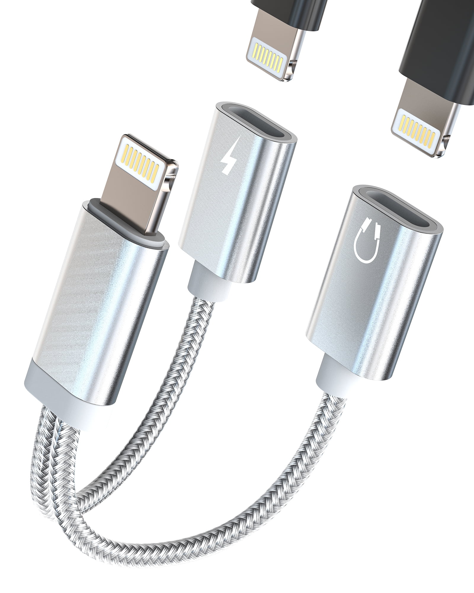 Adaptateur Lightning Vers USB-C - Pour IPhone 15/16 Et Autres - Transfert Données Et Audio - En Métal - 4