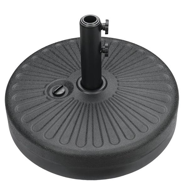 Base de paraguas YSSOA 20, capacidad de 50 libras, rellenable, resistente