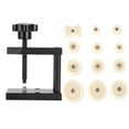 thumbnail image 2 of Watch Press, Black Manual Durable Watch Case Press Tool Watch  Press Tool With 12 Nylon Dies For Watch Repairing, 2 of 8