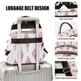 thumbnail image 3 of FORMRS Mini Backpack Purse for Women Quilted Travel Daypack Casual Shoulder Bag, Pink Cartoon Ice Cream, 3 of 7