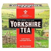 TAYLORS OF HARROGATE Yorkshire Red Tea, 8.8 OZ 80 BAGS