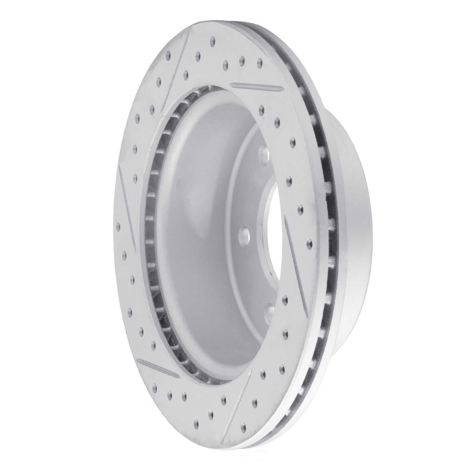 Dynamic Friction Company 830-54276R DFC Geoperformance Rotor - Drilled and Slotted