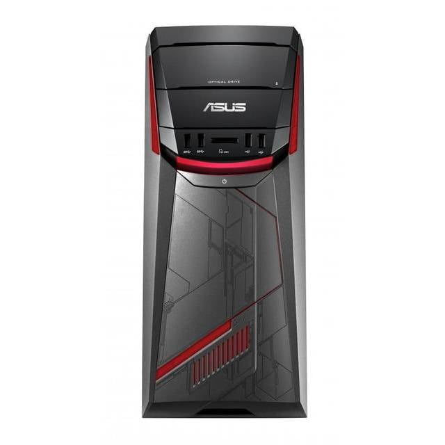 Asus G11CD-DS52-GTX1060 Intel Core i5-7400 3.0GHz 8GB DDR4 1TB HDD DVDテこRW GTX 1060 Windows 10 Desktop PC (Black) by ASUS