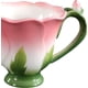 thumbnail image 5 of Juego de tazas de té y café de porcelana YONGSHENG HECHO a mano con platillo y cuchara diseño rosa, 5 of 5
