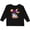 AB-Black, variant on My Nana Loves Me Penguin Boys or Girls Long Sleeve Toddler T-Shirt
